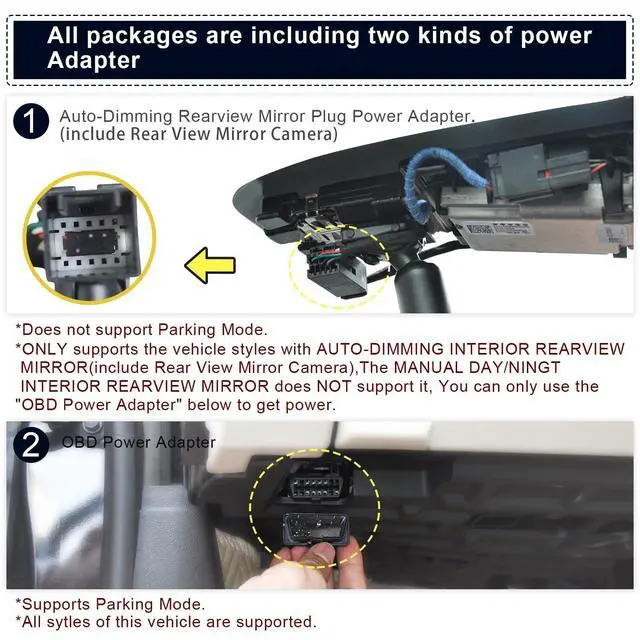 Alt view image 3 of 5 - mangoal 4K Front & 2K Rear 2 Channel HDR Dash Cam, Dual STARVIS 2 IMX678 IMX675, Custom Fit for GMC Yukon, Yukon XL 2023-2026(Model A), 5GHz WiFi, GPS, 128GB Card