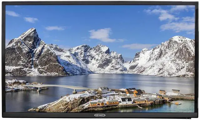 Main image of Jensen JTV2423DCS 24" Wall Mount Smart TV, Black; 12VDC; 36W; 1366 x 768 Max Resolution; TFT LED Panel; 3000:1 Contrast Ratio; 2X HDMI Ports; 2X USB Ports