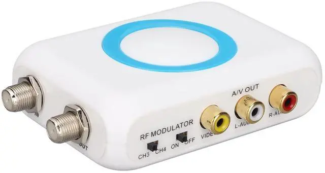 Main image of HDM66 HD Modulator, RF Modulator Support PAL NTSC Format Output to RF Modulator, 1080P PLL Control of VHF Operating Frequency, for Home HD Multimedia TV