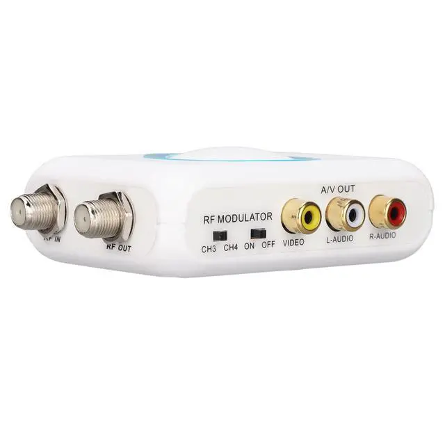 Alt view image 3 of 5 - HDM66 HD Modulator, RF Modulator Support PAL NTSC Format Output to RF Modulator, 1080P PLL Control of VHF Operating Frequency, for Home HD Multimedia TV