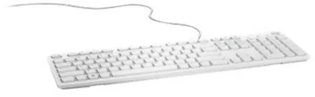 Alt view image 4 of 4 - Dell KB216 Keyboard USB QWERTY US International White, 0580-ADGM (International White)