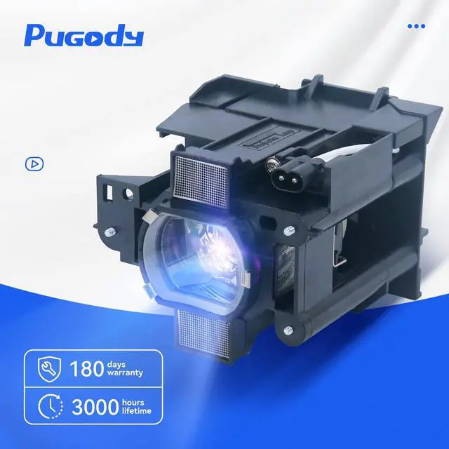 Alt view image 2 of 5 - Pugody DT01471 A+ Quality Replacement Projector Lamp Bulb with Housing for Hitachi CP-WU8460 CP-X8170 CP-WX8265 Maxell MC-X8170 MC-WX8265 MC-WU8461 Projector