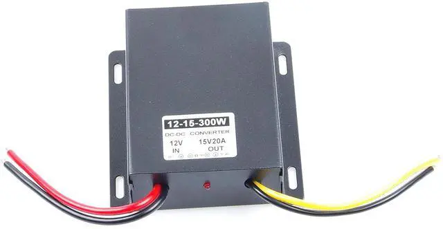 Alt view image 2 of 5 - KNACRO DC Converter 12V 9-14V Step Up to 15V 20A 300W DC Boost Module (15V 20A 300W)