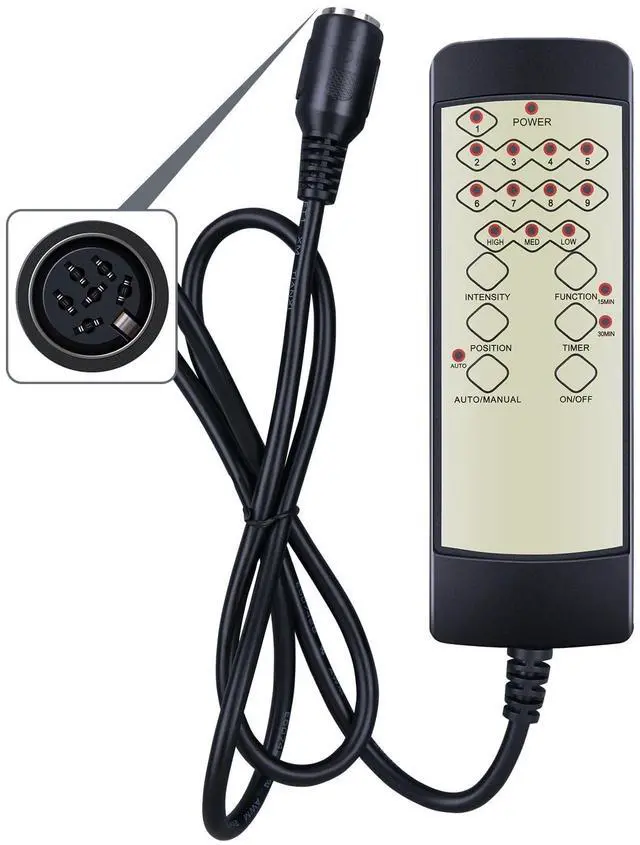 Main image of ZWP Replacement Remote Control for Vinsetto 6 Point Massage Chair CA921-171V810231