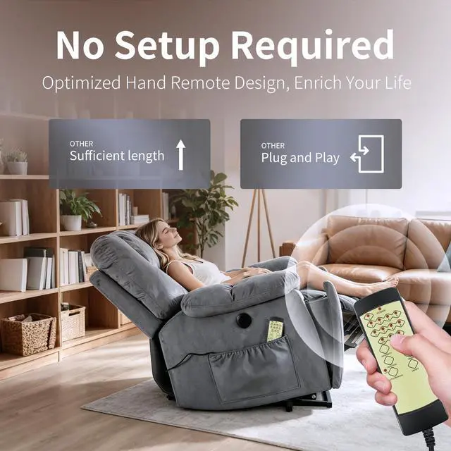 Alt view image 4 of 5 - ZWP Replacement Remote Control for Vinsetto 6 Point Massage Chair CA921-171V810231