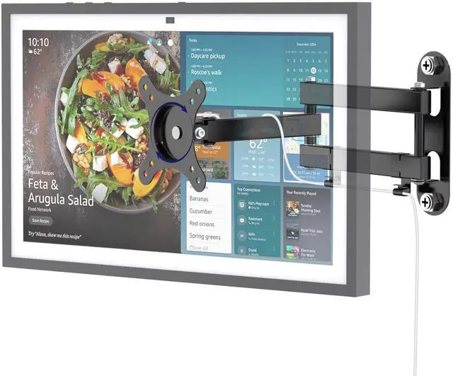 Main image of Mount for Echo Show 15 (1st, 2nd Gen), Adjustable Echo Show 15 Wall Mount Bracket, Swivel Horizontal or Vertical, Extension Wall Mount Stand, by WAWXH1314