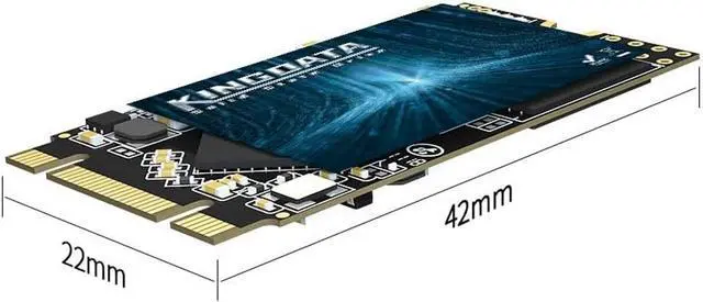 Alt view image 2 of 5 - KINGDATA M.2 2242 SSD 250GB Ngff Internal Solid State Drive High-Performance Hard Drive for Desktop Laptop SATA III 6Gb/s Includes SSD(250GB, M.2 2242)