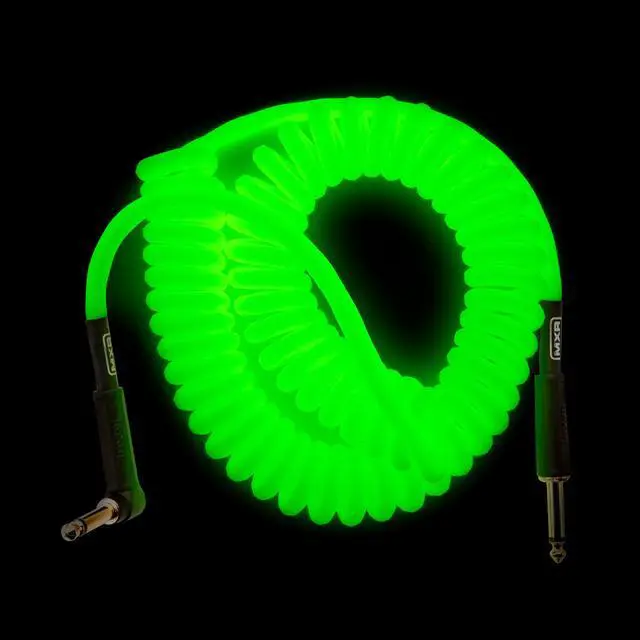Alt view image 3 of 3 - Jim Dunlop MXR 15 ft Coil Cable Glo Right/Straight