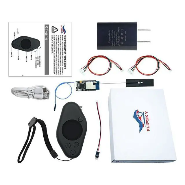 Alt view image 4 of 5 - Flipsky Hall Sensor Throttle Remote Controller VX4 PRO Self-Contained Feature Buttons Color Display Eskate Remote