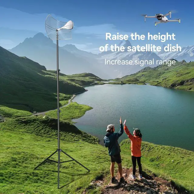 Alt view image 3 of 5 - Cisian 13ft Heavy Duty Light Stand Photography Tripod,160inch/4M Light Stand Photography High Sports Tripod with 1/4 Screw for Studio LED Light,DSLR Camera,Sports Camera Professional