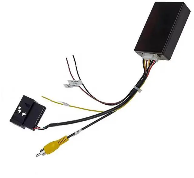 Main image of SCUMAXCON RGB Backup Camera Adapter RGB to AV Cable for Golf/Jetta/TIGUAN/Polo RCD510/RNS510/315 Upgrade to RCD360 Radio