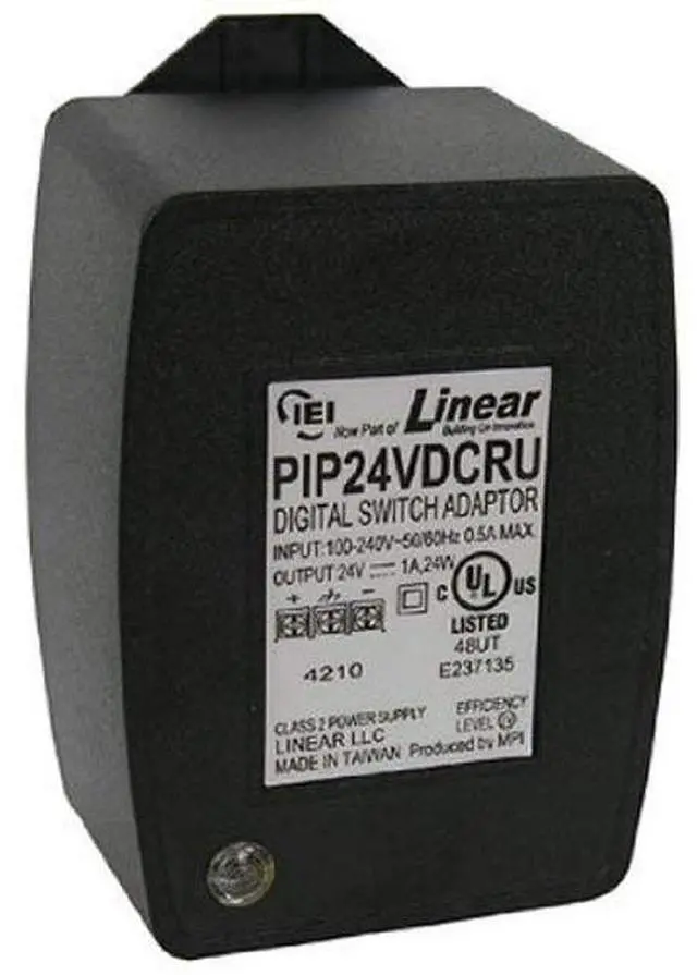 Main image of IEI PIP24VDCRU Plug-in 24 VDC Power Supply (0-291324RU)