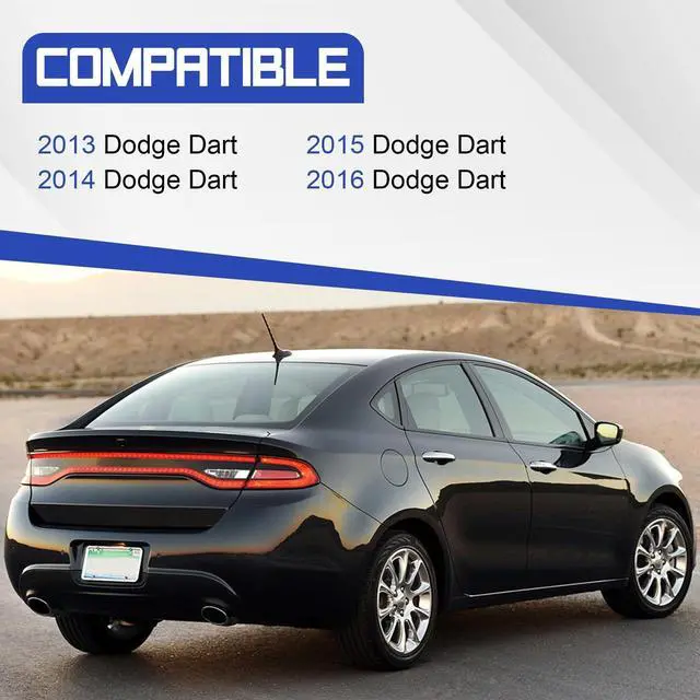 Alt view image 2 of 5 - 56038990AA Backup Camera Rear View Camera Compatible with 2013 2014 2015 2016 Dodge Dart, Park Assist Camera Replaces# 56038990AB 56038990AC 1WY78GW7AA
