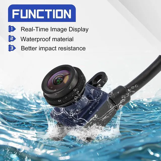 Alt view image 4 of 5 - 56038990AA Backup Camera Rear View Camera Compatible with 2013 2014 2015 2016 Dodge Dart, Park Assist Camera Replaces# 56038990AB 56038990AC 1WY78GW7AA