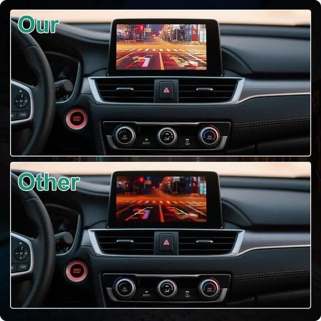 Alt view image 3 of 5 - 39530-TR3-A51 Rear View Camera Replacement for Honda Civic 2013 2014 2015, OE Backup Cam Replaces 9590-447, 39530TR3A51, 590447, HO1960103, 16548842, PAC156, 193843081364 by GreenYi