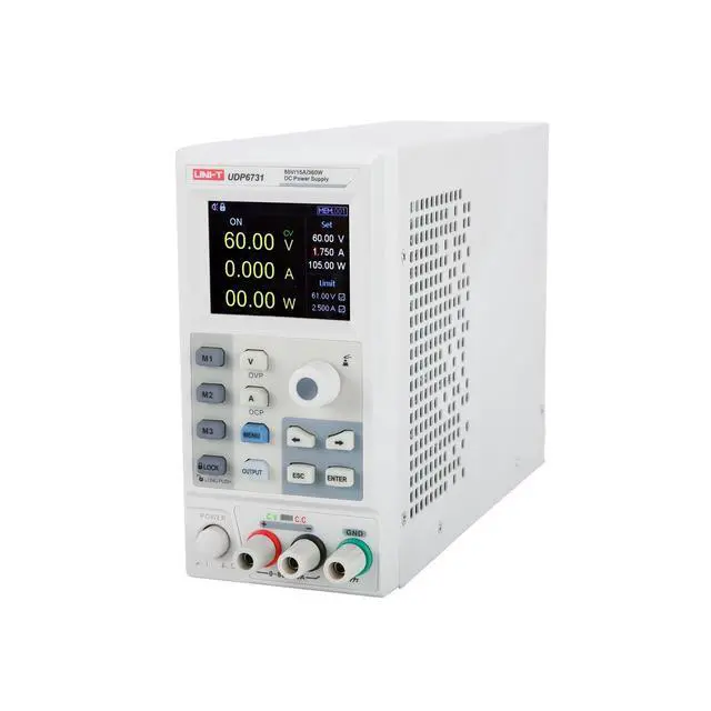Alt view image 2 of 4 - UNI-T UDP6730 360W DC Switching Power Supply 40V/30A Bench Power Supply Single Channel 2.8in TFT LCD Display Compact Size 1 Unit