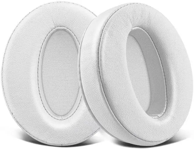 Main image of SOULWIT Lambskin Earpads Replacement for Sennheiser HD 4.50BT/HD 4.50BTNC/HD4.50SE/HD4.40BT/HD4.30G/HD4.20S/HD458BT/HD 450/HD450BT/HD400S/HD350BT/Adapt 360(MB 360 UC)/Adapt 361 - Lambskin White