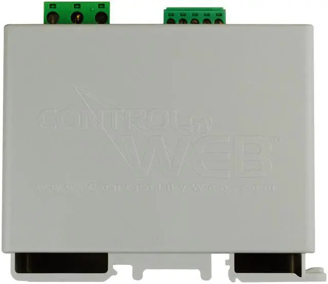 Alt view image 3 of 5 - WebRelay Remote Accessible Ethernet Relay and Digital Input Module (9-28 VDC Power Supply Required ^^ X-WR-1R12-1I-I)