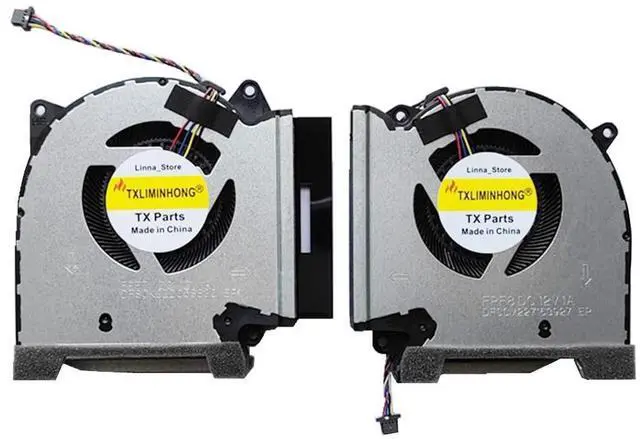 Main image of TXLIMINHONG New Compatible CPU and GPU Cooling Fan for ASUS ROG Strix Scar (2022) 15 G533ZM G533ZS G533ZW G533ZX G533ZM-ES93 17 G733ZW Series Fan FPF7 FPF8 DFSCM227163927 DFSCK22D058830 DC 12V 1A