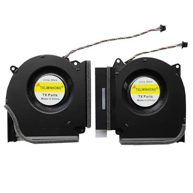 Alt view image 2 of 2 - TXLIMINHONG New Compatible CPU and GPU Cooling Fan for ASUS ROG Strix Scar (2022) 15 G533ZM G533ZS G533ZW G533ZX G533ZM-ES93 17 G733ZW Series Fan FPF7 FPF8 DFSCM227163927 DFSCK22D058830 DC 12V 1A