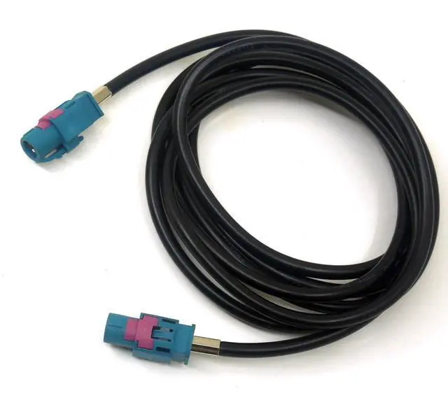 Alt view image 3 of 5 - colorparts2016 Vehicle FAKRA Z HSD LVDS Female 80cm Shielded Dacar 535 4-Core Cable Compatible with BMW Benz