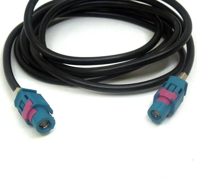 Alt view image 4 of 5 - colorparts2016 Vehicle FAKRA Z HSD LVDS Female 80cm Shielded Dacar 535 4-Core Cable Compatible with BMW Benz