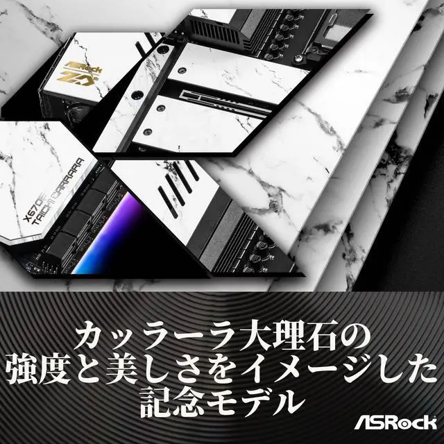 Alt view image 4 of 5 - ASRock X670E Taichi Carrara Support AMD AM5 RYZEN 7000 Series Processors Motherboard