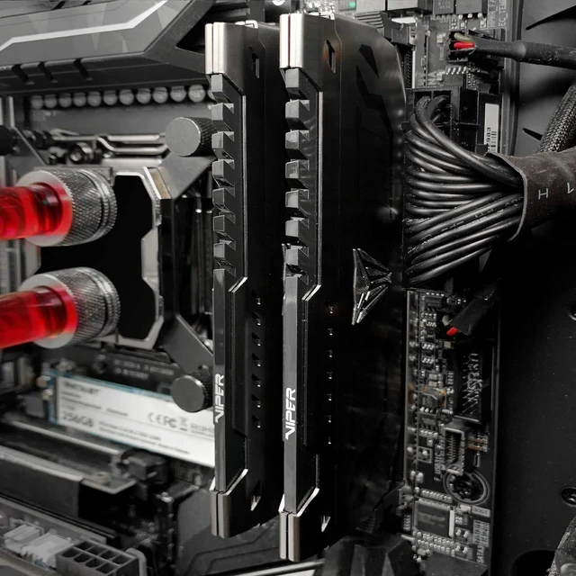 Alt view image 4 of 5 - Patriot Viper Steel DDR4 RAM 8GB (1X8GB) 3200MHz CL16 Desktop Memory