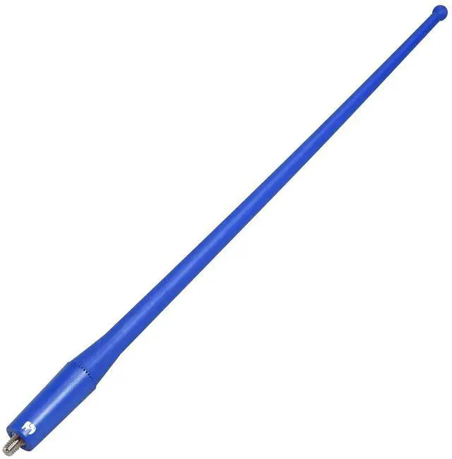 Main image of ONE250 13" Inches Flexible Rubber Antenna, Compatible with Toyota Tundra (1999-2023), Toyota Tacoma (1995-2016), FJ Cruiser (2007-2015), Highlander - Designed for Optimized FM/AM Reception (Blue)