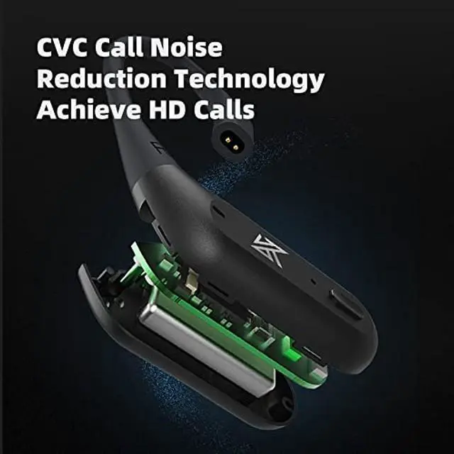 Alt view image 4 of 5 - KZ AZ09Pro Bluetooth V5.2 aptX/TWS + Earbuds Hook with Mic Support/40 Hours Playback and APP Control for Standard 0.75/0.78mm 2PIN Connector (C PIN, Black)