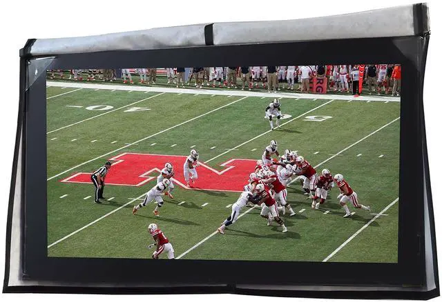 Main image of acoveritt Outdoor 40"-43" TV Set Cover,Scratch Resistant Liner Protect LED Screen Best-Compatible with Standard Mounts and Stands (Dark Gray)