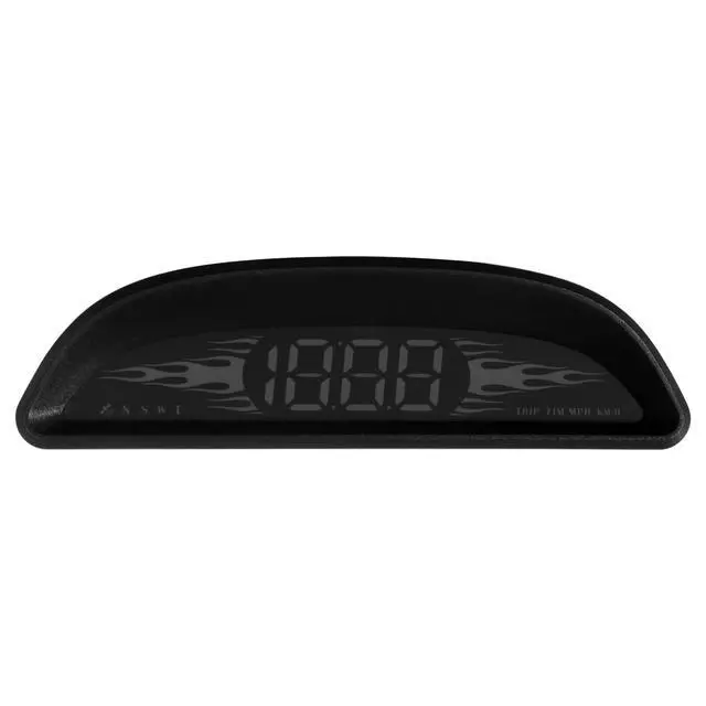 Alt view image 3 of 5 - P SEPEY Universal Digital GPS Speedometer Car HUD Head Up Display Multifunction GPS Speed Meter White