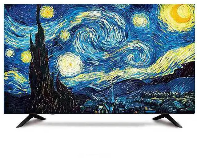 Main image of ALHBEJT TV Cover TV Display Protector for LCD LED Dust Cover for Desktop TV Hanging TV and Curved TV Dust-Proof Colorful TV Screen Protectors(Starry Sky,55inch)