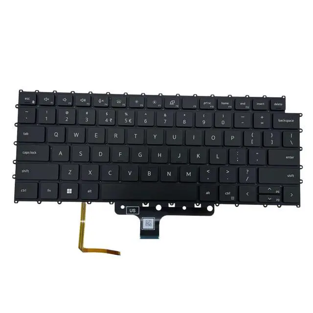 Alt view image 2 of 5 - YIJIATech Replacement Keyboard with US Layout for Dell Precision 14 5470 5680 5690 M5470 M5680 Latitude 7330 Backlit 2022 Year Newly Laptop Keyboard 05FKXW NSK-DEUABC PK133RY1A01
