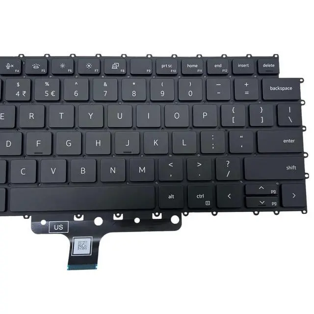 Alt view image 4 of 5 - YIJIATech Replacement Keyboard with US Layout for Dell Precision 14 5470 5680 5690 M5470 M5680 Latitude 7330 Backlit 2022 Year Newly Laptop Keyboard 05FKXW NSK-DEUABC PK133RY1A01