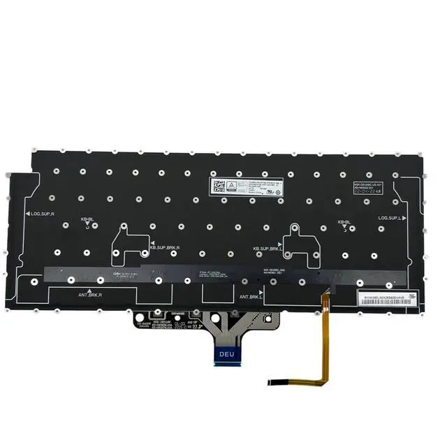 Alt view image 5 of 5 - YIJIATech Replacement Keyboard with US Layout for Dell Precision 14 5470 5680 5690 M5470 M5680 Latitude 7330 Backlit 2022 Year Newly Laptop Keyboard 05FKXW NSK-DEUABC PK133RY1A01