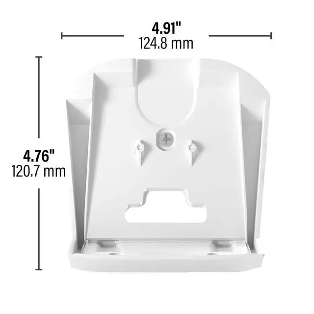 Alt view image 2 of 5 - Sanus Fixed Speaker Wall Mount Designed for the Sonos Era 300 (White Pair)