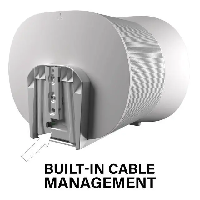 Alt view image 5 of 5 - Sanus Fixed Speaker Wall Mount Designed for the Sonos Era 300 (White Pair)