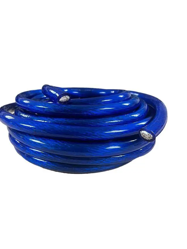 Alt view image 4 of 5 - IMC Audio 4 Gauge CCA Power Ground Wire Cable (50ft Blue) Battery Cable Wire, Automotive, Car Audio Speaker Home Stereo System, RV Trailer, Amp Wiring 4 Guage Ground Wire