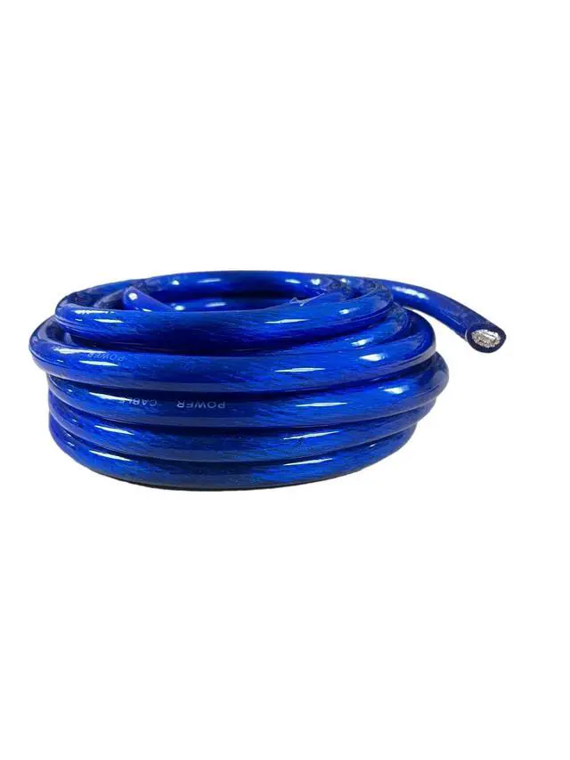 Alt view image 5 of 5 - IMC Audio 4 Gauge CCA Power Ground Wire Cable (50ft Blue) Battery Cable Wire, Automotive, Car Audio Speaker Home Stereo System, RV Trailer, Amp Wiring 4 Guage Ground Wire