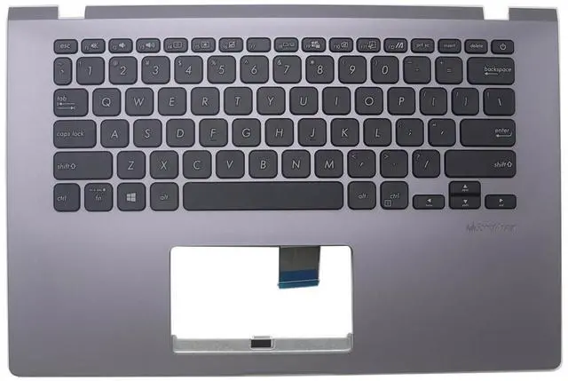 Main image of New Replacement Palmrest for Asus X409F X409 Y4200F Y4200 Upper Case Without Backlit Keyboard US 13N1-A7A0D11 90NB0P32-R31US0