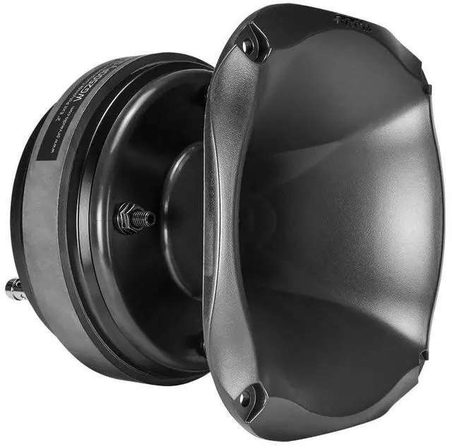 Alt view image 3 of 5 - PRV AUDIO 2X WG2500Py Slim 200 Watts 2" Exit Mids & Highs Horn Driver 8 Ohm 107dB PRO Audio Polyimide Compression Driver with Shallow Waveguide (2 Horn Drivers) Bundle 400 Watts