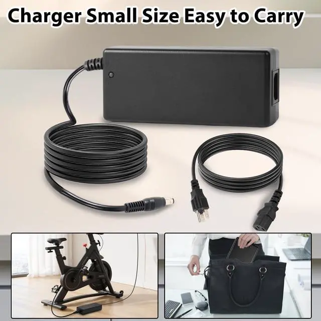 Alt view image 5 of 5 - 36V 3.5A AC/DC Power Adapter Replacement for NordicTrack Commercial S22i Elliptical Studio Cycle, Compatible with NTEX02422, IN3603500, 418190, NTEX02117NB, NTEX02117 Fitness Bike Power Supply Cord