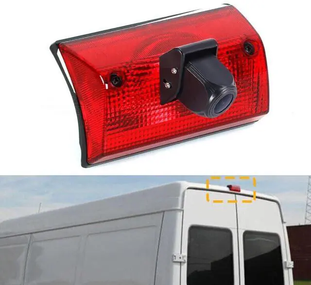 Main image of Third Brake Light Backup Reverse Camera Replacement for Mercedes Freightliner Sprinter 2500 3500/Dodge Cargo Van/VW LT Mk II 2DL,2DM 2DA 2DB 2DC 2DD/Mercedes-Benz Sprinter W901 W902 W903 W904