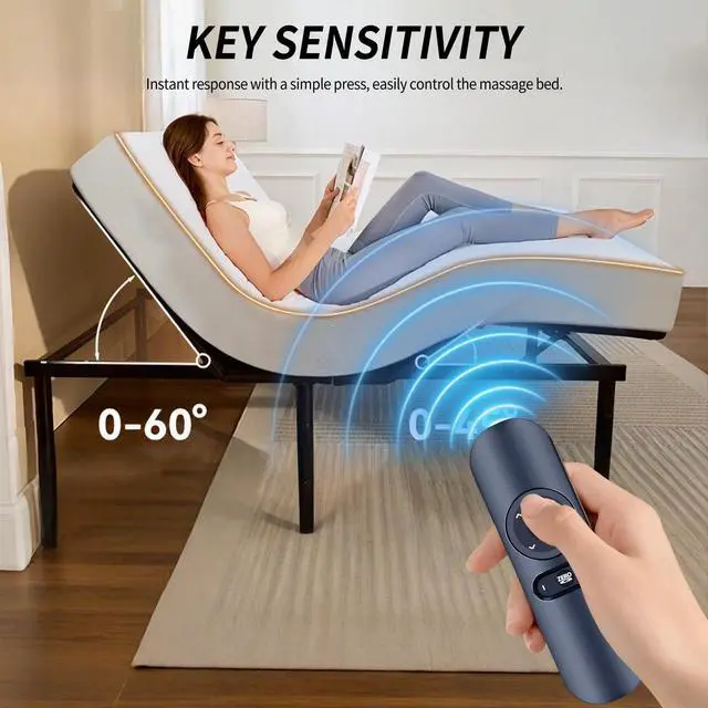 Alt view image 2 of 5 - RYQIF Replacement Remote Control for OKIN Tempur-Pedic Sealy Ease Ergofor Ergomotion Pure Gold Series