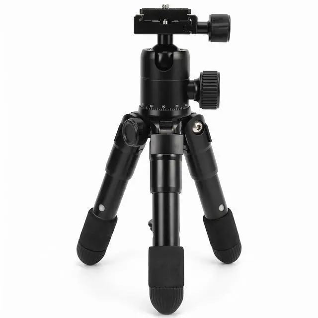 Main image of Compact Travel Tripod for Cameras - Lightweight Aluminum Extendable Tripod with Adjustable Legs, for Photography, Video, and Mirrorless Cameras Use