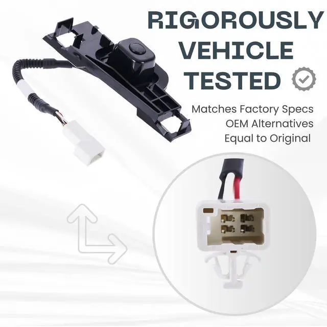 Alt view image 3 of 5 - Backup Camera Replaces for 2004 2005 Toyota Sienna OE Part # 8679045010 ^^ 86790-45010