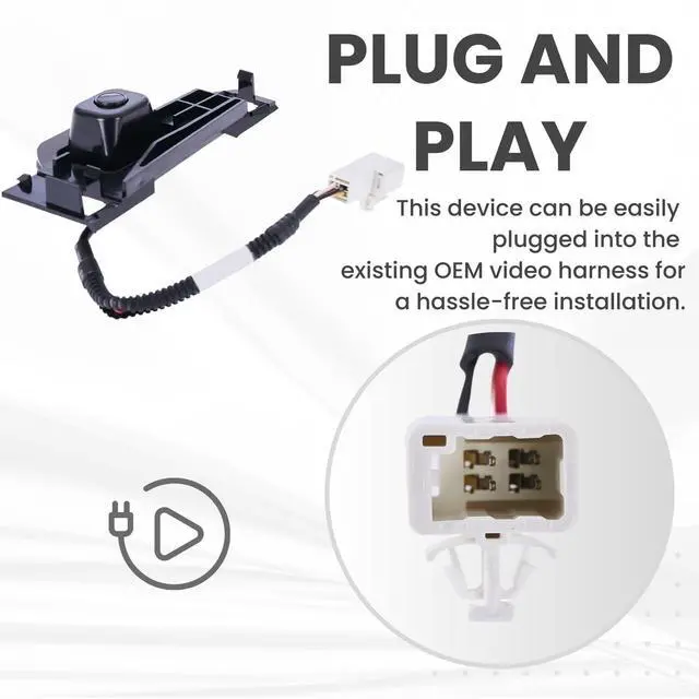 Alt view image 4 of 5 - Backup Camera Replaces for 2004 2005 Toyota Sienna OE Part # 8679045010 ^^ 86790-45010