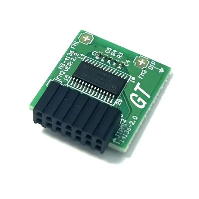 Alt view image 2 of 3 - IFIXAI TPM 2.0 Module TPM LPC 14Pin Module for MSI Creator X299/TRX40