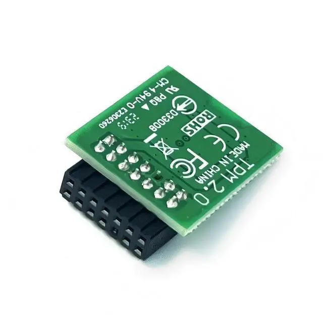 Alt view image 3 of 3 - IFIXAI TPM 2.0 Module TPM LPC 14Pin Module for MSI Creator X299/TRX40